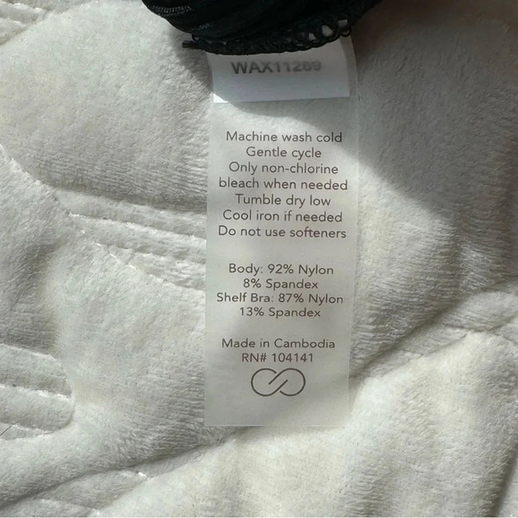 NWT Calia cutout ribbed workout tank top - Picture 2 of 5